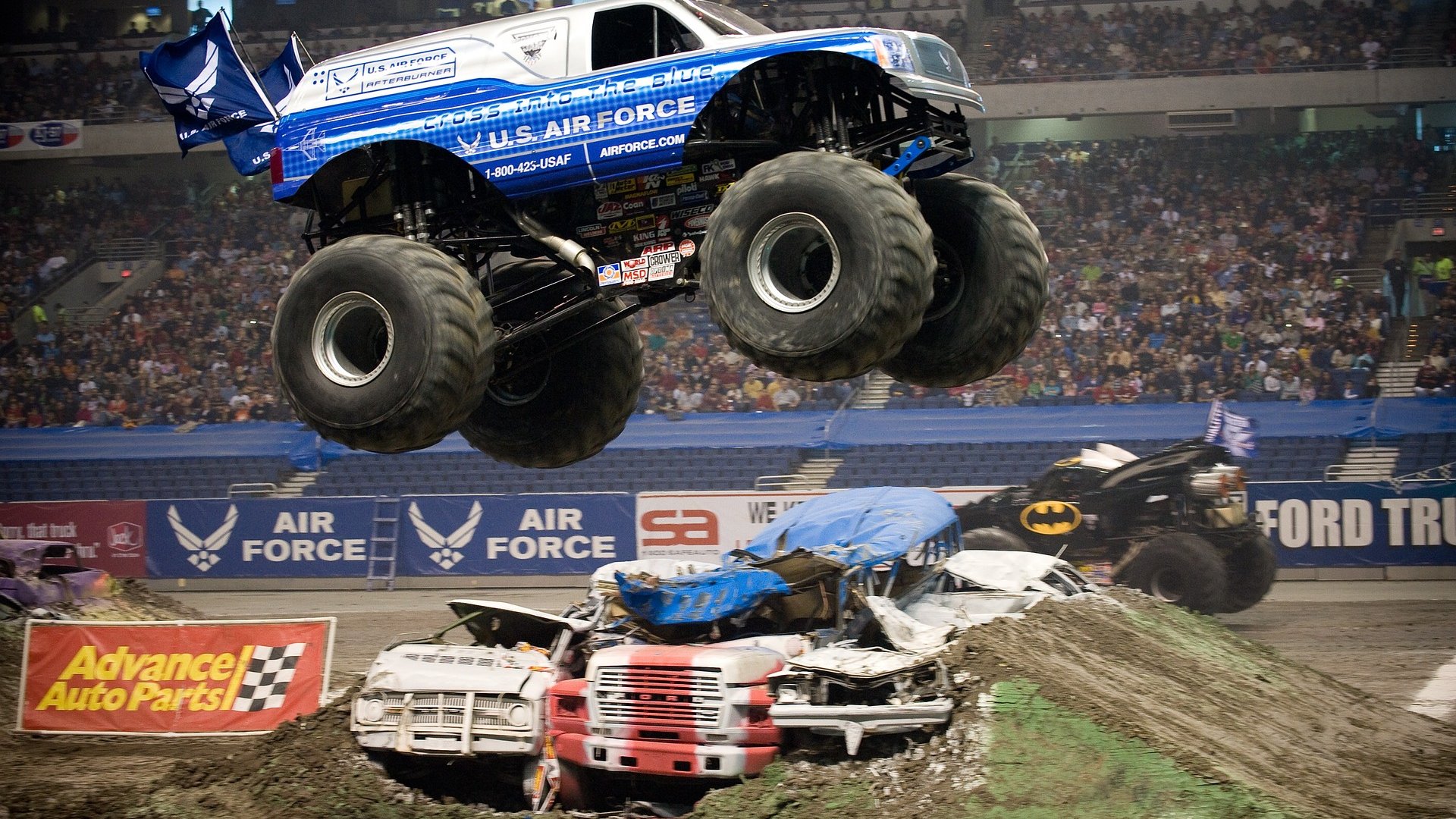 Monster truck szörnyetegek Monster truck teherautók
